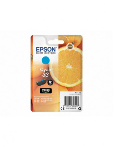 Epson 33 - 4.5 ml - azul cyan -...