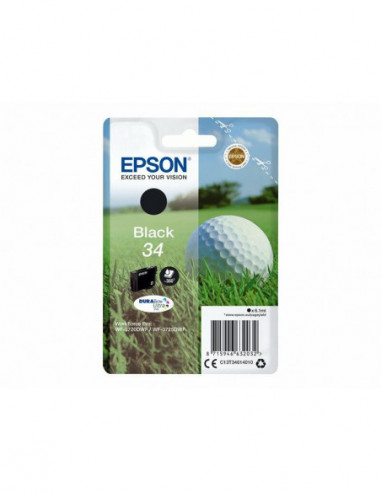 Epson 34 - 6.1 ml - preto - original... Epson 34 - 6.1 ml - preto - original...