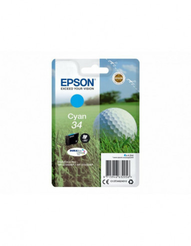 Epson 34 - 4.2 ml - azul cyan -... Epson 34 - 4.2 ml - azul cyan -...