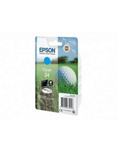 Epson 34 - 4.2 ml - azul cyan -... Epson 34 - 4.2 ml - azul cyan -...