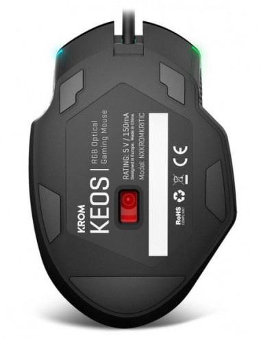 NOX KROM KEOS RGB MOUSE 6400 DPI