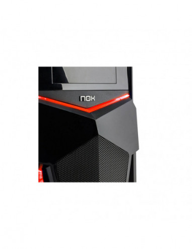 Nox Pax Red - Caixa ATX Nox Pax Red - Caixa ATX