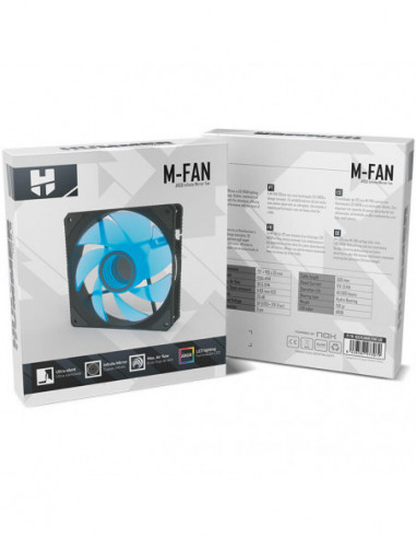 Ventoinha NOX M-FAN ARGB INFINITE... Ventoinha NOX M-FAN ARGB INFINITE...