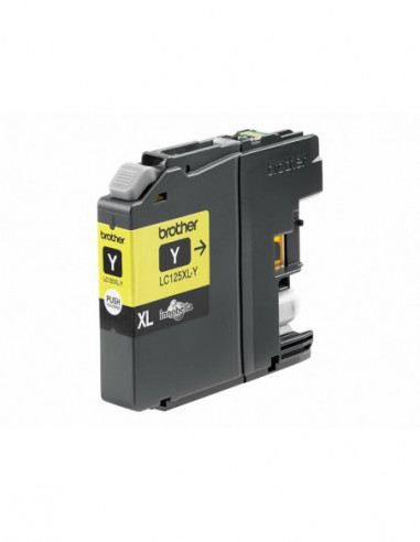 Tinteiro Brother LC-125XLYBP Amarelo...