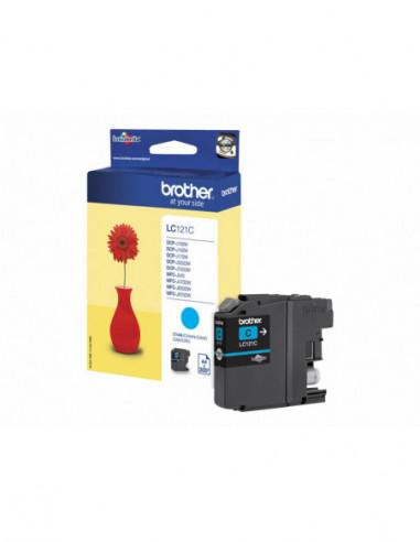 Brother LC121C - Azul cyan - original...