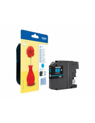 Brother LC121C - Azul cyan - original...