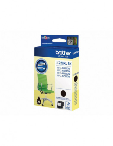 Brother Tinteiro Preto Lc229xlbk