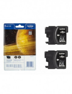 Brother LC1100BKBP2 - Pack...