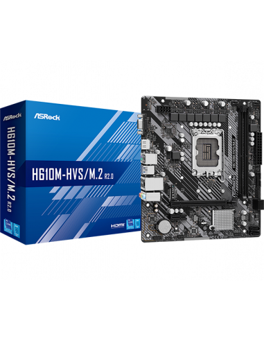 Motherboard AsRock H610M-HVS/M.2 R2.0...