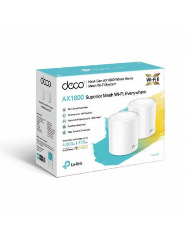 Tp-Link - Router Mesh Ax1800 Deco...