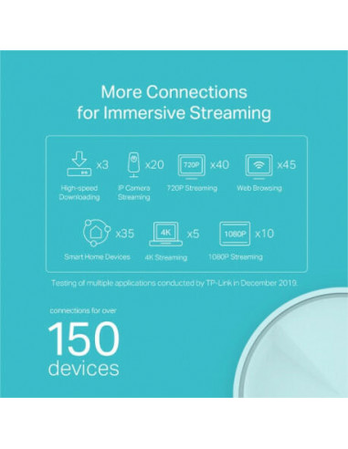 Tp-Link - Router Mesh Ax1800 Deco...