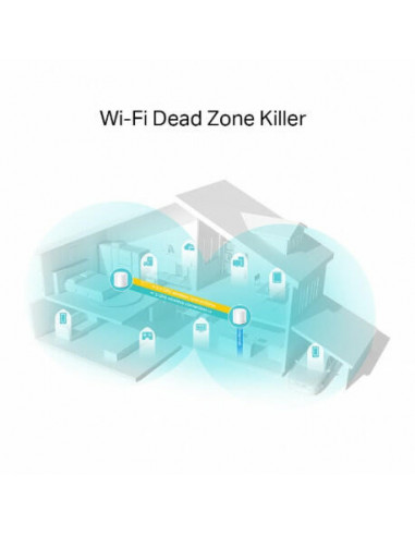 Tp-Link - Router Mesh Ax1800 Deco...