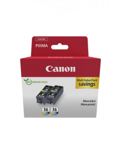 CANON CLI-36 Ink Cartridge Twin Pack