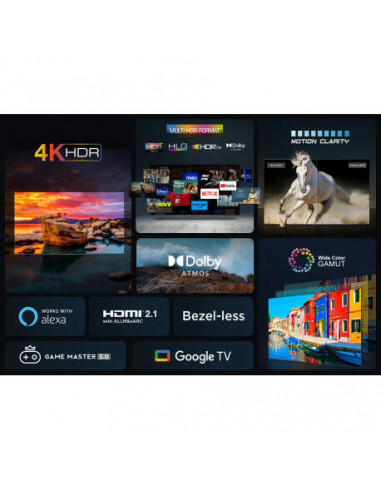 Tcl - Led Smart Google Tv Udh 75p755 Tcl - Led Smart Google Tv Udh 75p755