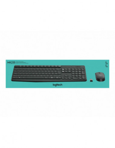 Logitech MK235 - conjunto de teclado... Logitech MK235 - conjunto de teclado...