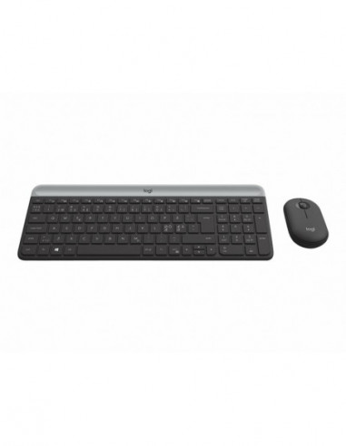 Logitech Slim Wireless Combo MK470 -... Logitech Slim Wireless Combo MK470 -...