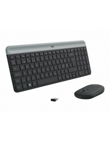 Logitech Slim Wireless Combo MK470 -... Logitech Slim Wireless Combo MK470 -...
