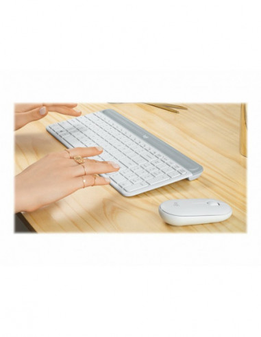 Logitech Slim Wireless Combo MK470 -...