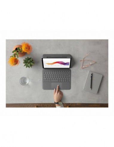 Logitech Folio Touch - teclado e...