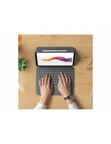 Logitech Folio Touch - teclado e...