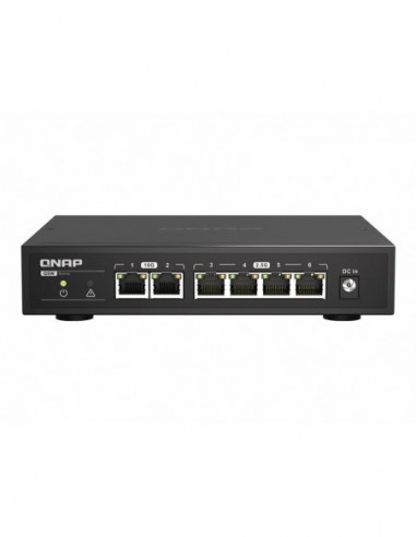 Router QNAP QSW-2104-2T, 2 Portas... Router QNAP QSW-2104-2T, 2 Portas...