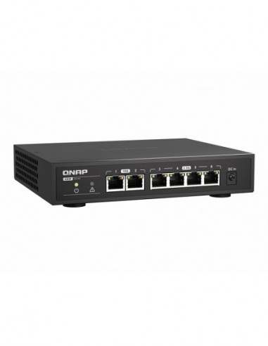 Router QNAP QSW-2104-2T, 2 Portas... Router QNAP QSW-2104-2T, 2 Portas...