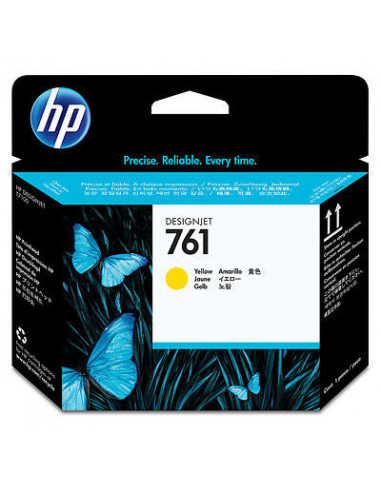 HP 761 - Amarelo - cabeçote de...