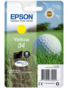 Tinteiro Epson Amarelo 34...