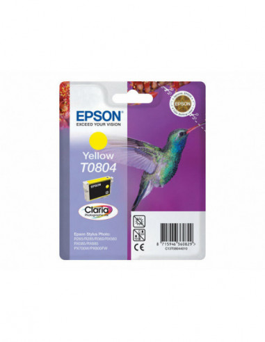 Epson T0804 - 7.4 ml - amarelo -...