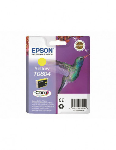 Epson T0804 - 7.4 ml - amarelo -...