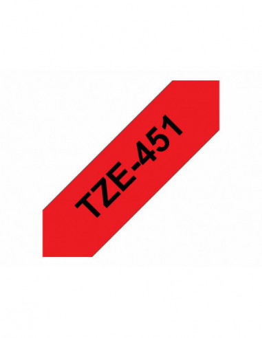 Brother Cinta Rotuladora Rojo /...