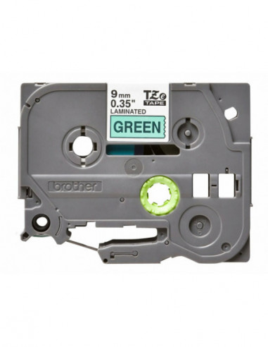 Brother TZe-721 - Preto em verde -...