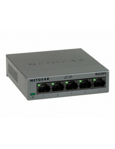 Switch de Rede NETGEAR GS305 - 5... Switch de Rede NETGEAR GS305 - 5...