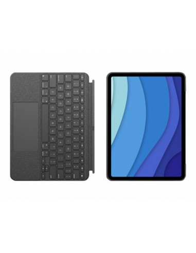 Logitech Combo Touch - Teclado e... Logitech Combo Touch - Teclado e...