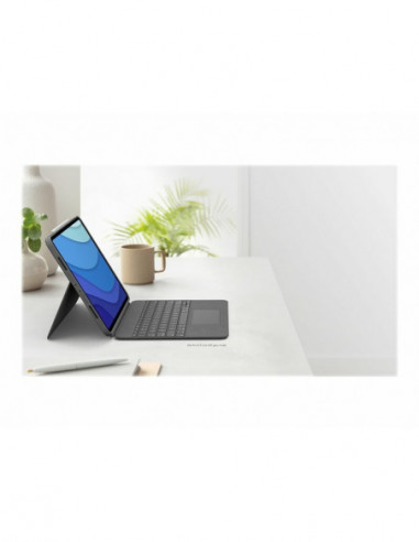 Logitech Combo Touch - Teclado e... Logitech Combo Touch - Teclado e...