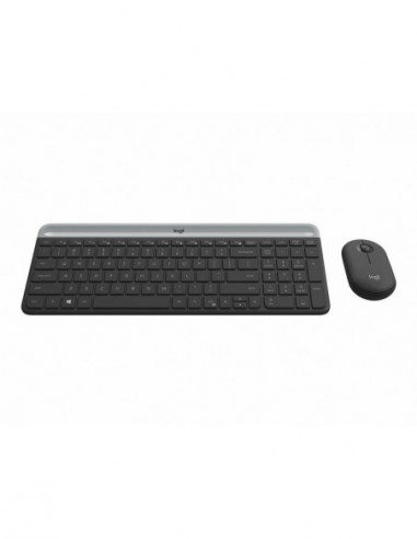 Logitech Slim Wireless Combo MK470 -... Logitech Slim Wireless Combo MK470 -...