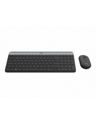 Logitech Slim Wireless Combo MK470 -... Logitech Slim Wireless Combo MK470 -...