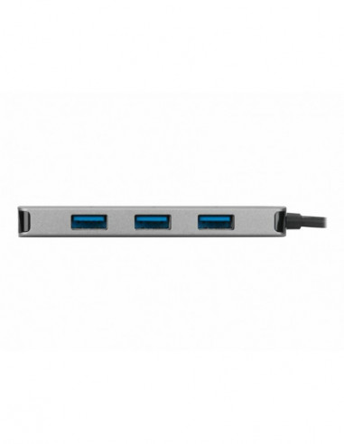 Hub Targus Usb-C a 4xusb 3.0 Accs Plata