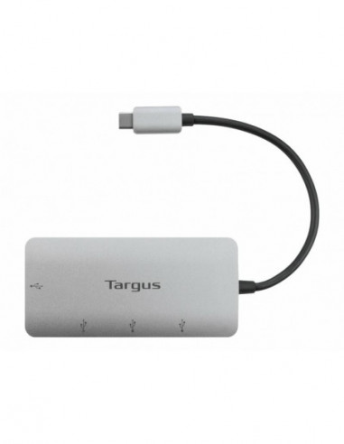 Hub Targus Usb-C a 4xusb 3.0 Accs Plata