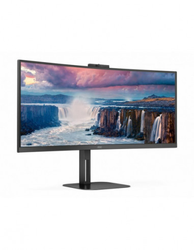 Monitor AOC CU34V5CW/BK - 34? WQHD...