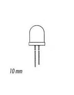 Led Ø 10Mm Vermelho...