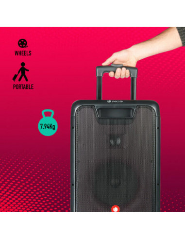 Ngs - Coluna Portatil 200w Wildrave1 Ngs - Coluna Portatil 200w Wildrave1