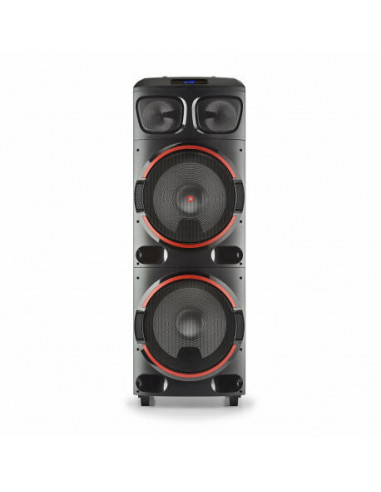 Ngs - Coluna 800w Duplo Subwoofer Bt...