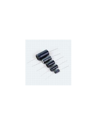 Cond. Elect. 220Uf 40V Hor.