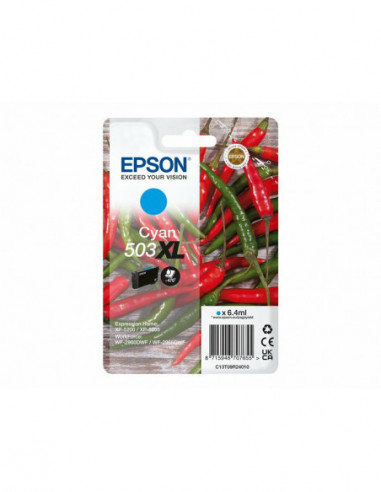 Epson 503XL - 6.4 ml - azul cyan -...