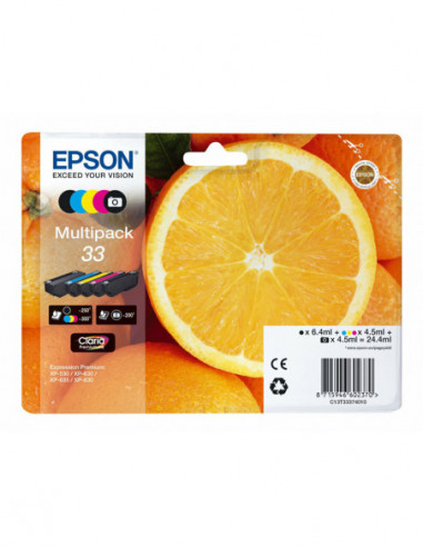 Tinteiro EPSON 33 Multipack 5 Cores -... Tinteiro EPSON 33 Multipack 5 Cores -...