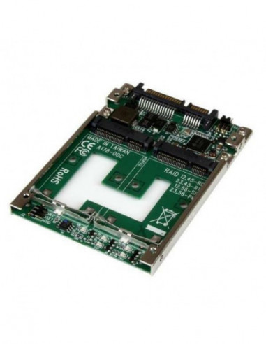 Adaptador Startech 25SAT22MSAT Cinza Adaptador Startech 25SAT22MSAT Cinza