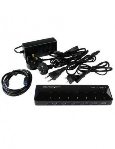 Hub USB Startech ST93007U2C 9 Portas...