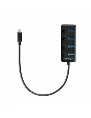Hub Startech USB 3.0 4 Portas, HB30C4AIB