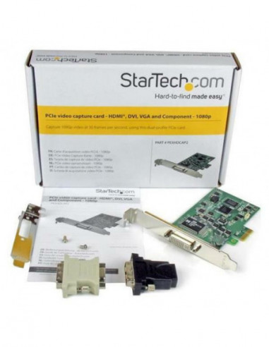 Controladora StarTech PEXHDCAP2: PCI... Controladora StarTech PEXHDCAP2: PCI...